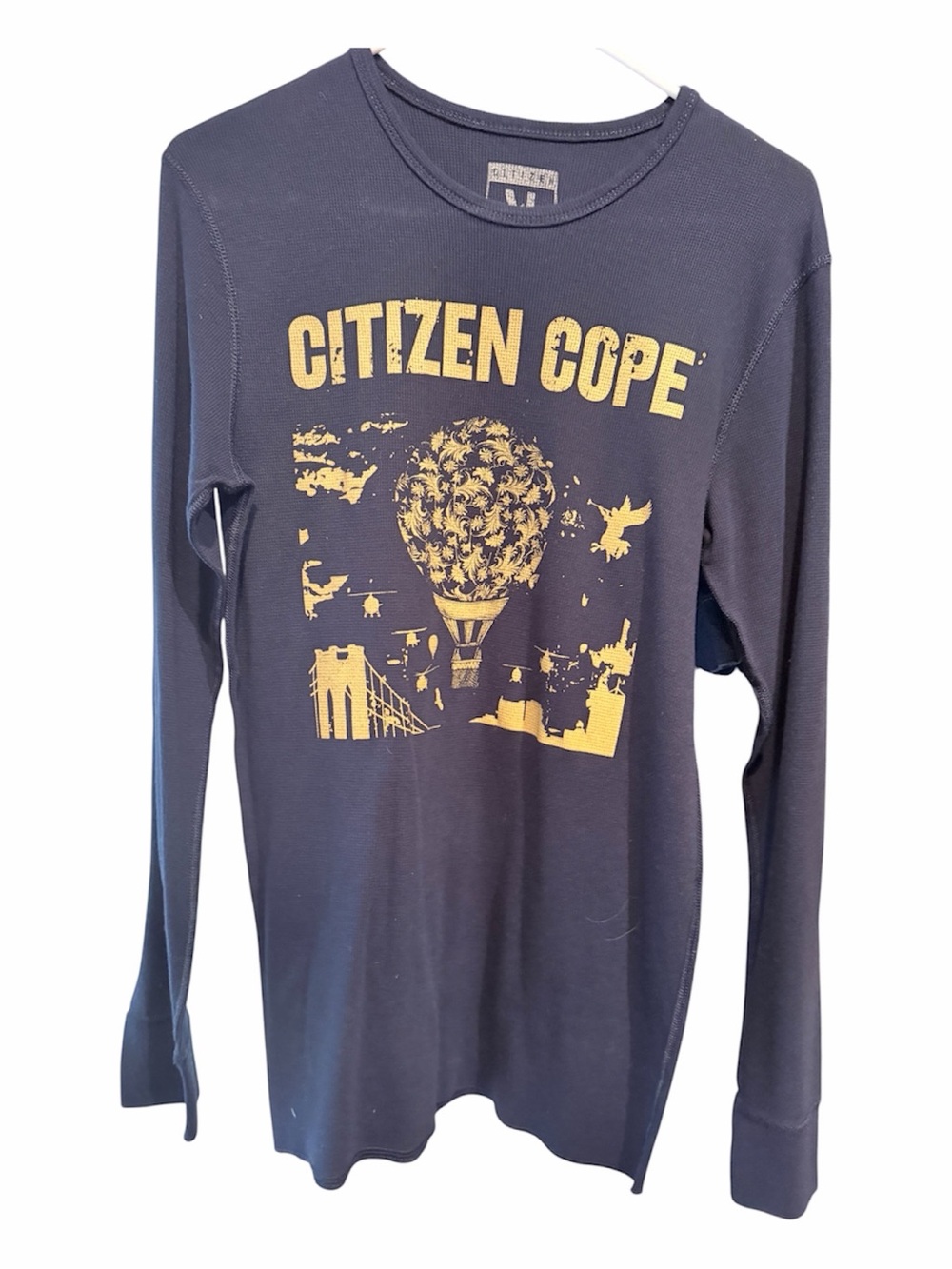 Official Citizen Cope Band Thermal Long Sleeve Shirt Concert Merch